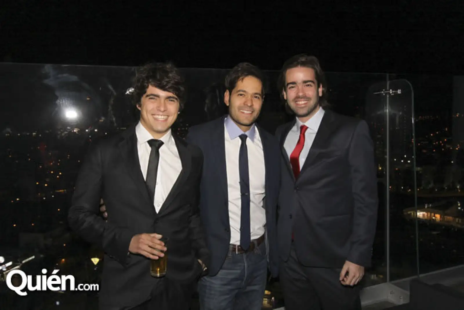 Mateo Ramírez,Xavier Maxemin y Juan Barragán