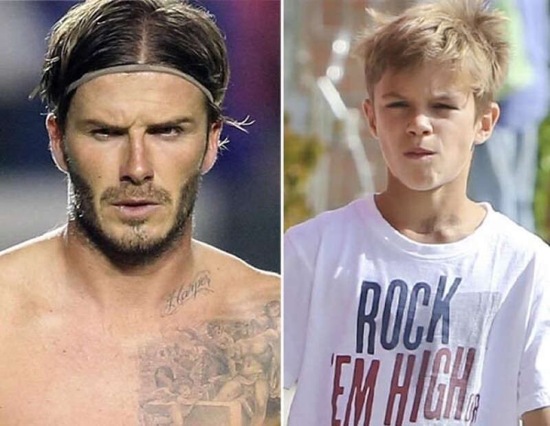 El tatuaje en sus cuellos es idéntico.