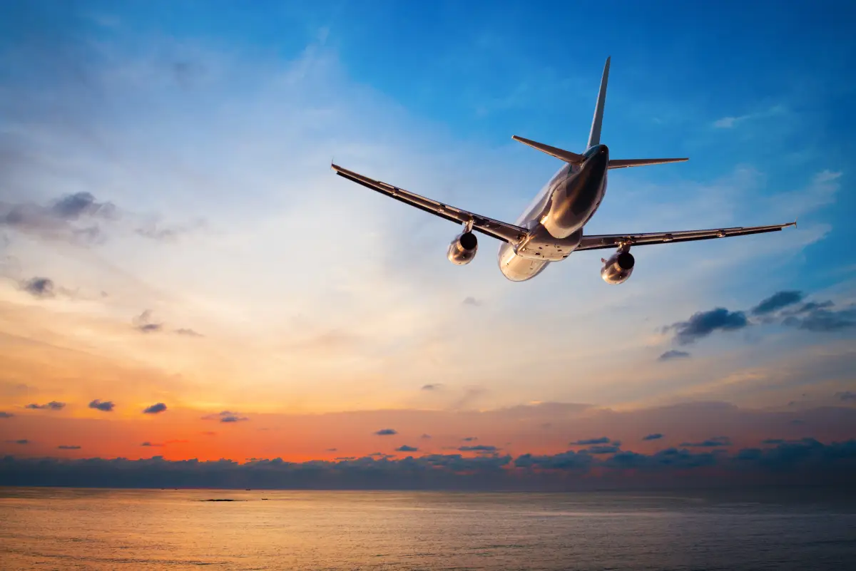 avión volando