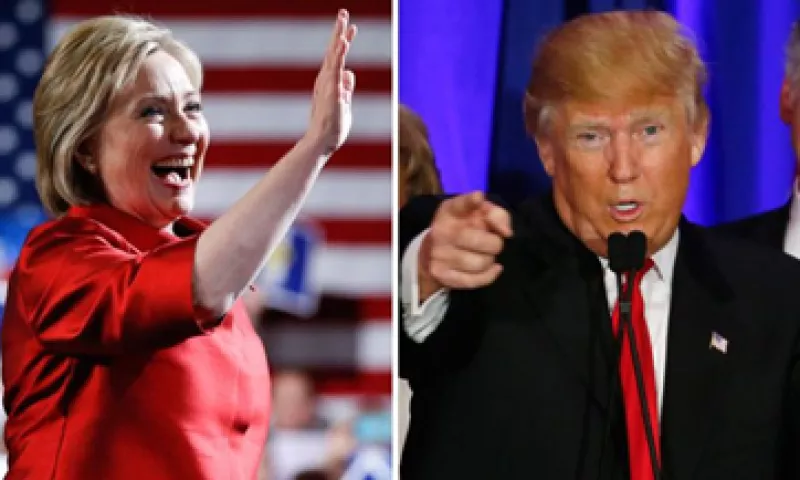 Hillary Clinton y Donald Trump buscan ser el próximo presidente de EU. (Foto: Especial)
