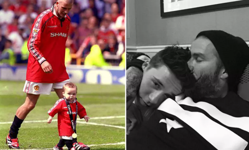 El hijo del ex futbolista cumple 16 años y su orgulloso padre no pudo contener su felicidad al felicitarlo a través de las redes sociales.