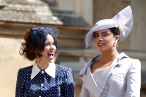 Priyanka Chopra en la boda de Meghan y Harry
