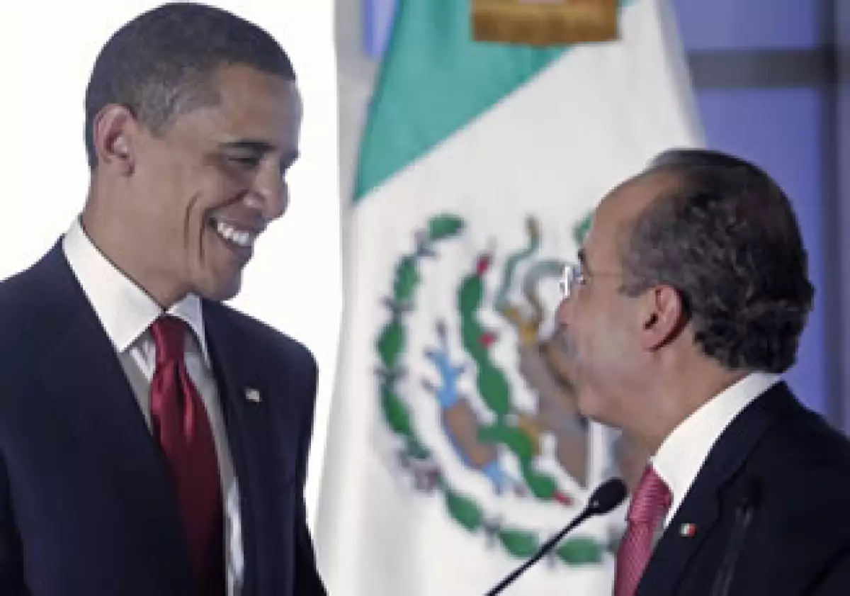 Barack Obama y Felipe Calderón se reunirán este fin de semana. (Foto: Archivo AP)