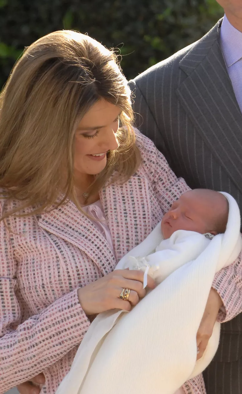 Princess Letizia Leaves The Clinic After The Birth Of 2nd Child