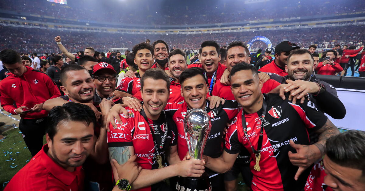 Atlas es campeón de la Liga MX