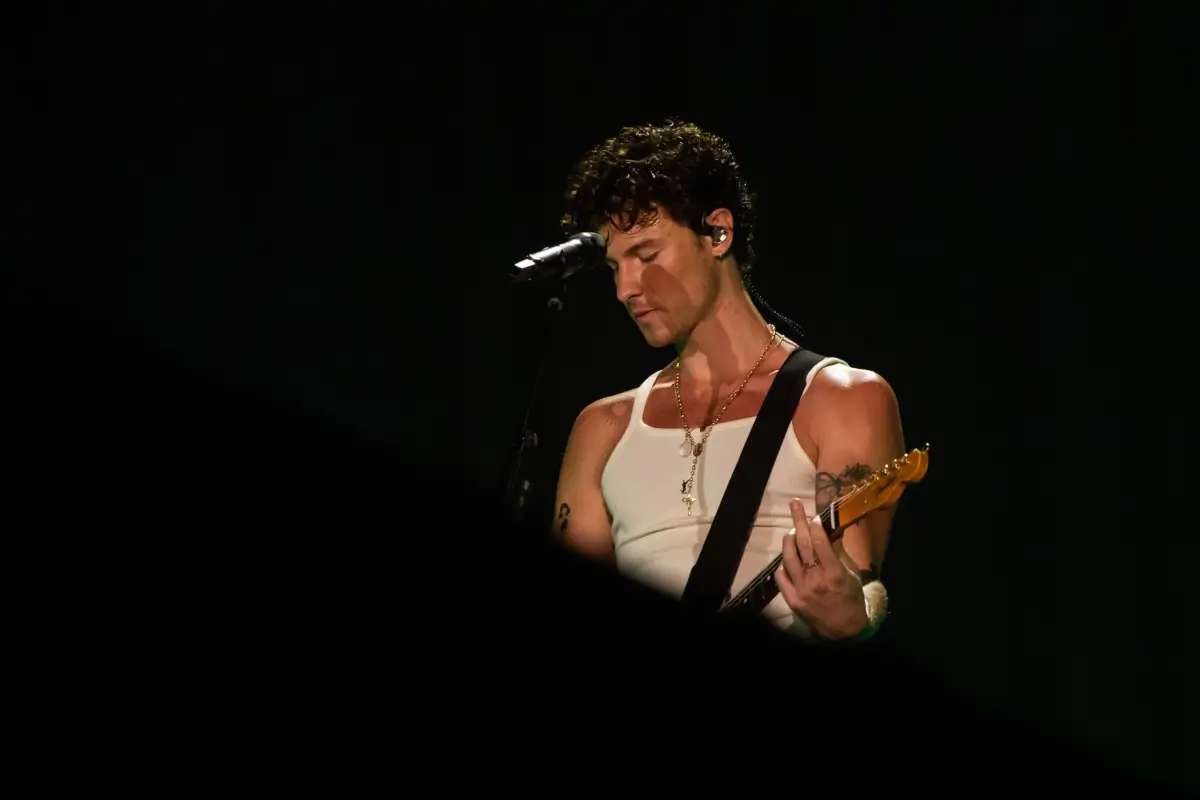 Shawn Mendes in concert at Rock In Rio Festival, Rio de Janeiro, Brazil - 23 Sep 2024