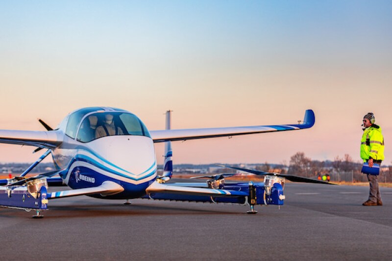 Avión autónomo de pasajeros de Boeing