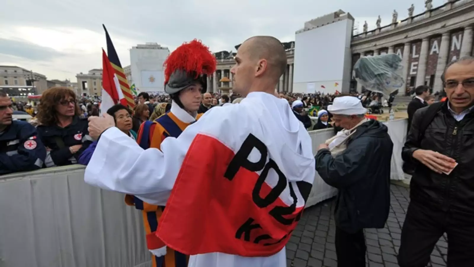 JPII - beatificación - guardia