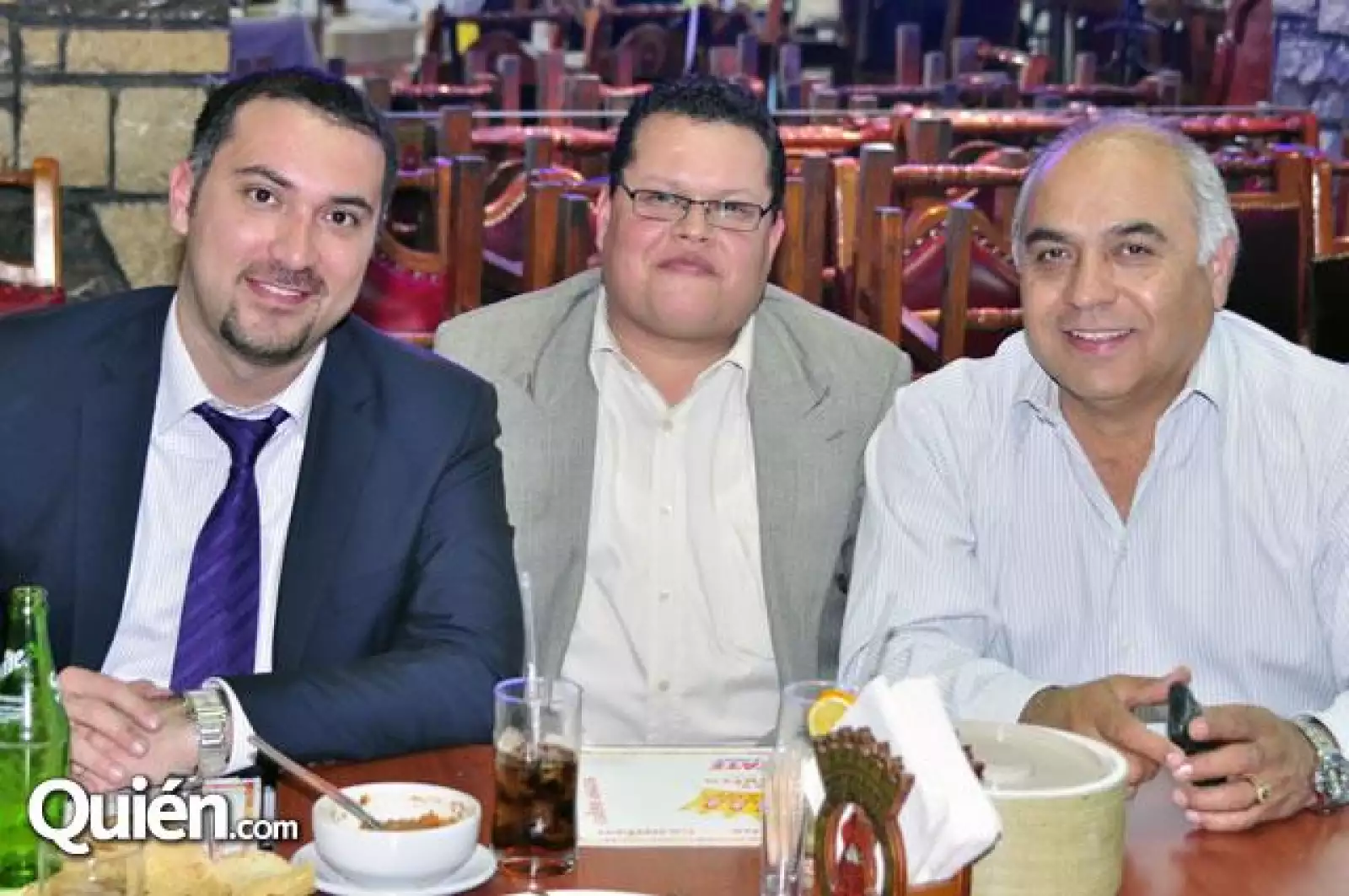 Ing. Francisco Barrera,Edgar Velasco y Luis Delfino Mendoza