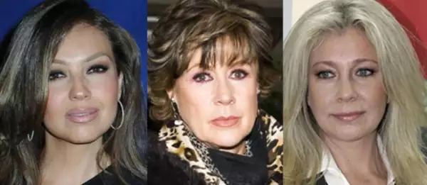 Thalía, Laura Zapata y Ernestina Sodi se distanciaron luego del secuestro de las dos últimas.