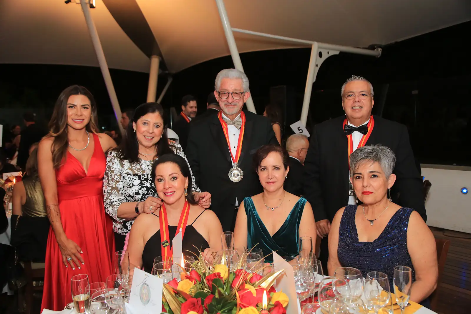 Andrea Molina,  Laura y Martha Siller, Ximena Gómez , Óscar V