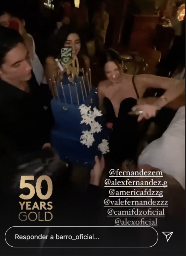 Fiesta de cumpleaños de Alejandro Fernández