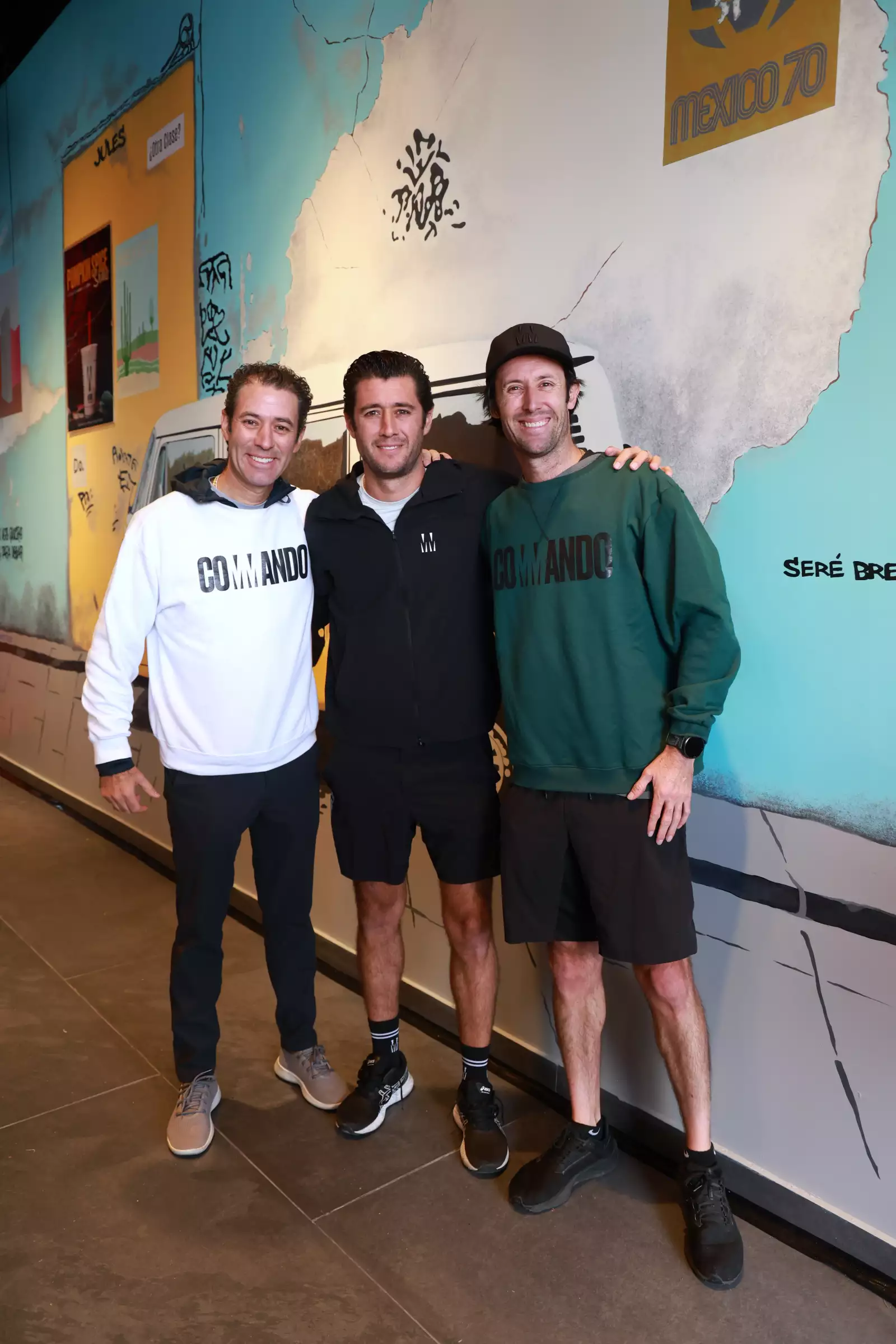 Jaime , Joaquín y Jorge Hirschfeld