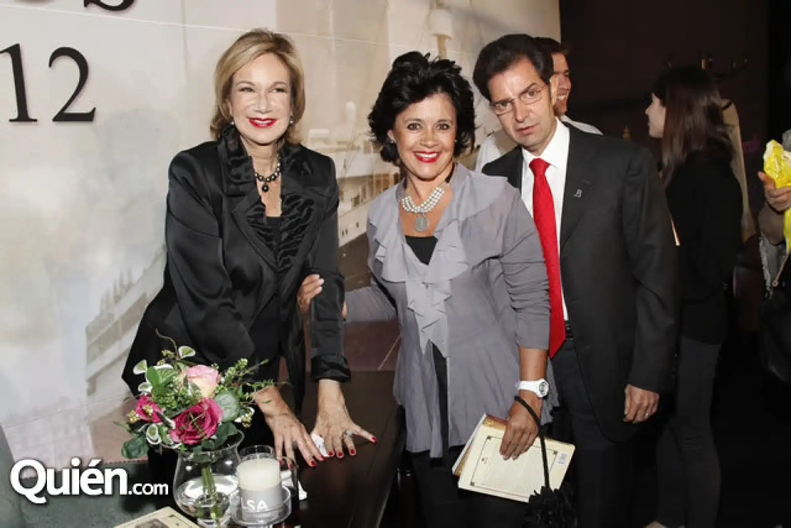 Guadalupe Loaeza,Raúl y Sara Baillères