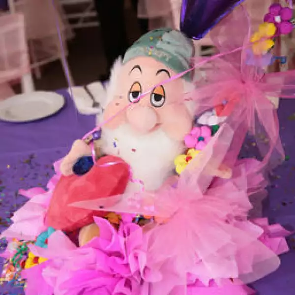 Centros de mesa Cumpleaños Mariana Peralta