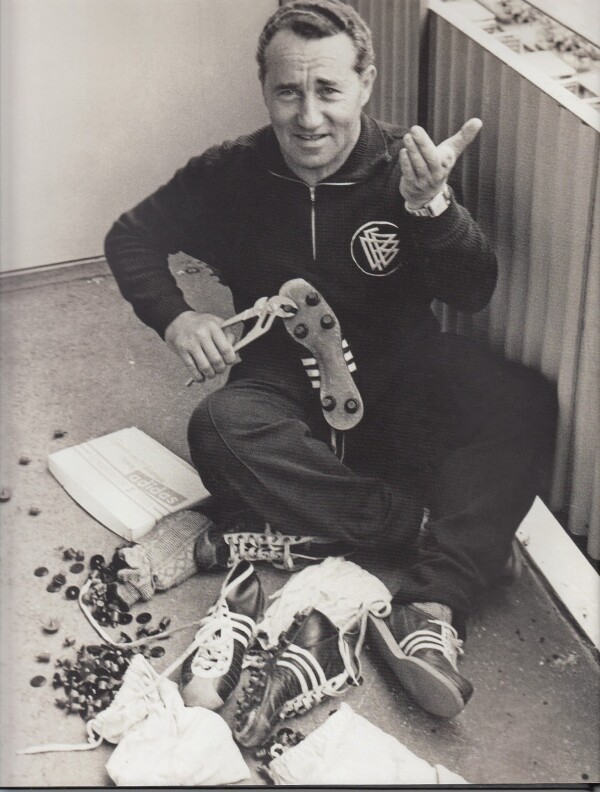 Adi Dassler, fundador de Adidas