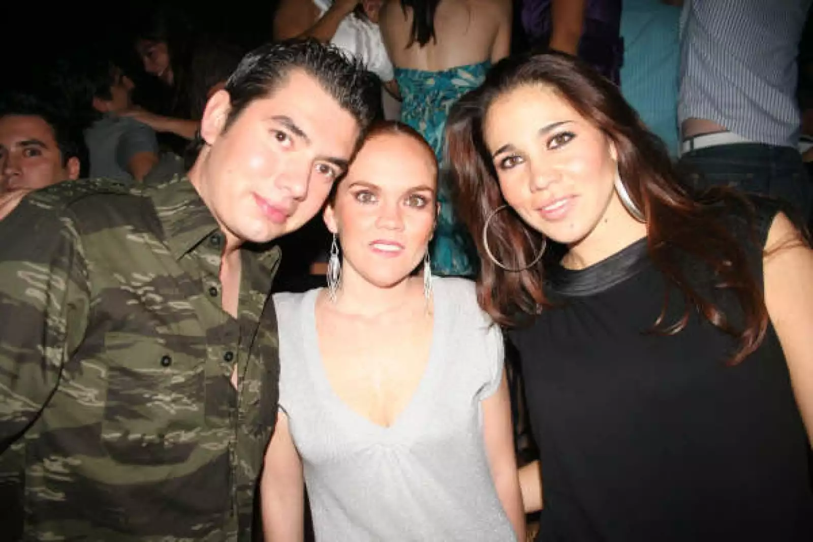 Aaron Reyes, Ale Márquez y Daniela Guerrero.