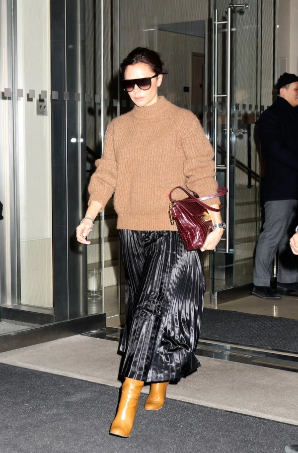 Victoria Beckham out and about, New York, USA - 06 Feb 2018
