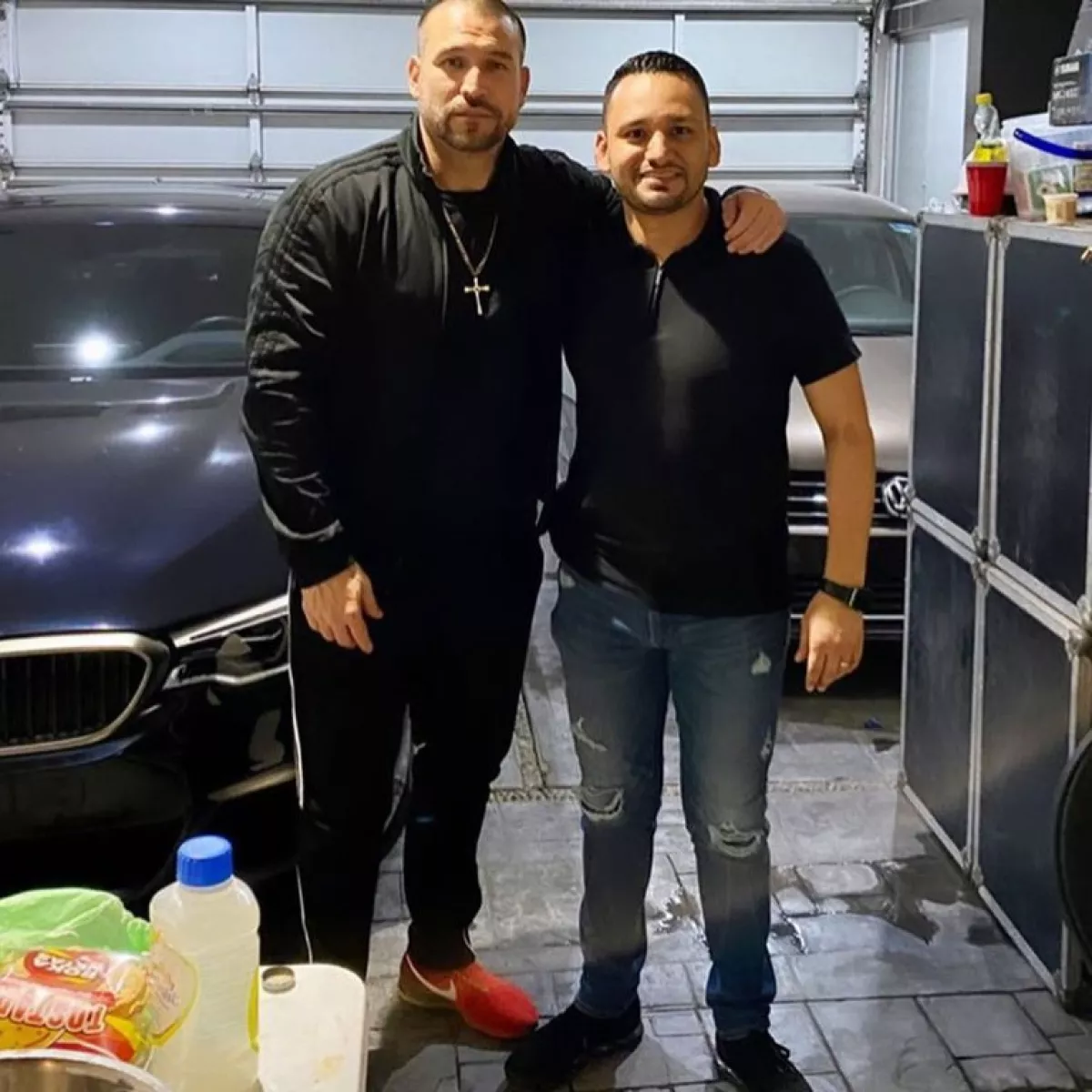 Rafael Amaya y Willy Saldaña