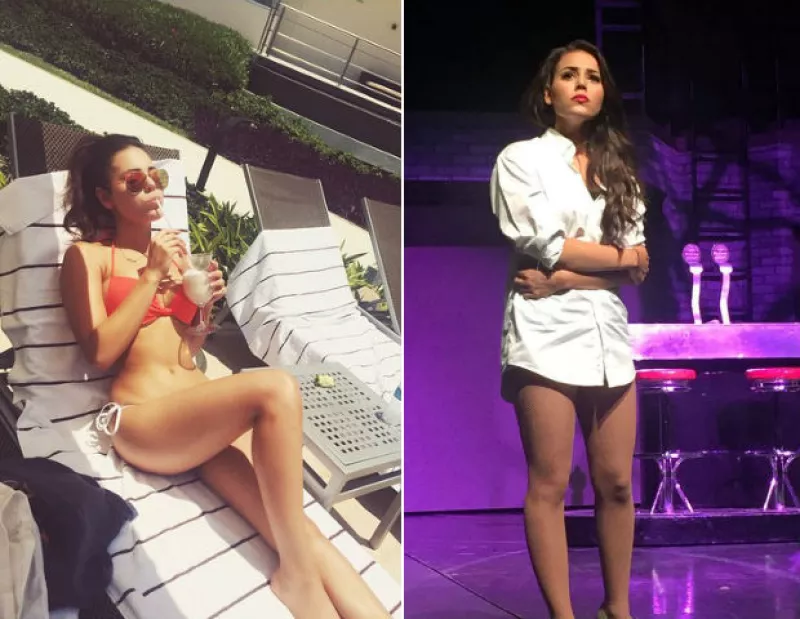 La cantante y actriz debutó como María este fin de semana en la gira del musical “Hoy no me puedo levantar”, donde el elenco gozó de un lleno total.