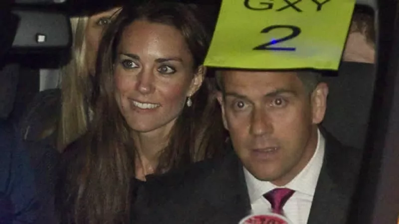 Kate Middleton sale de la abadía donde se realizará su boda