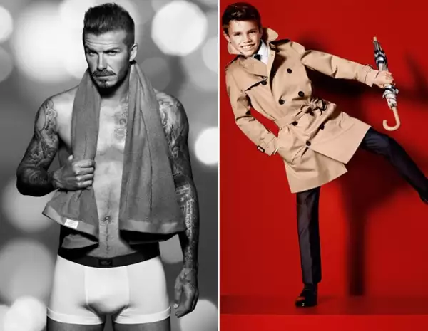 David para Armani y Romeo para Burberry.