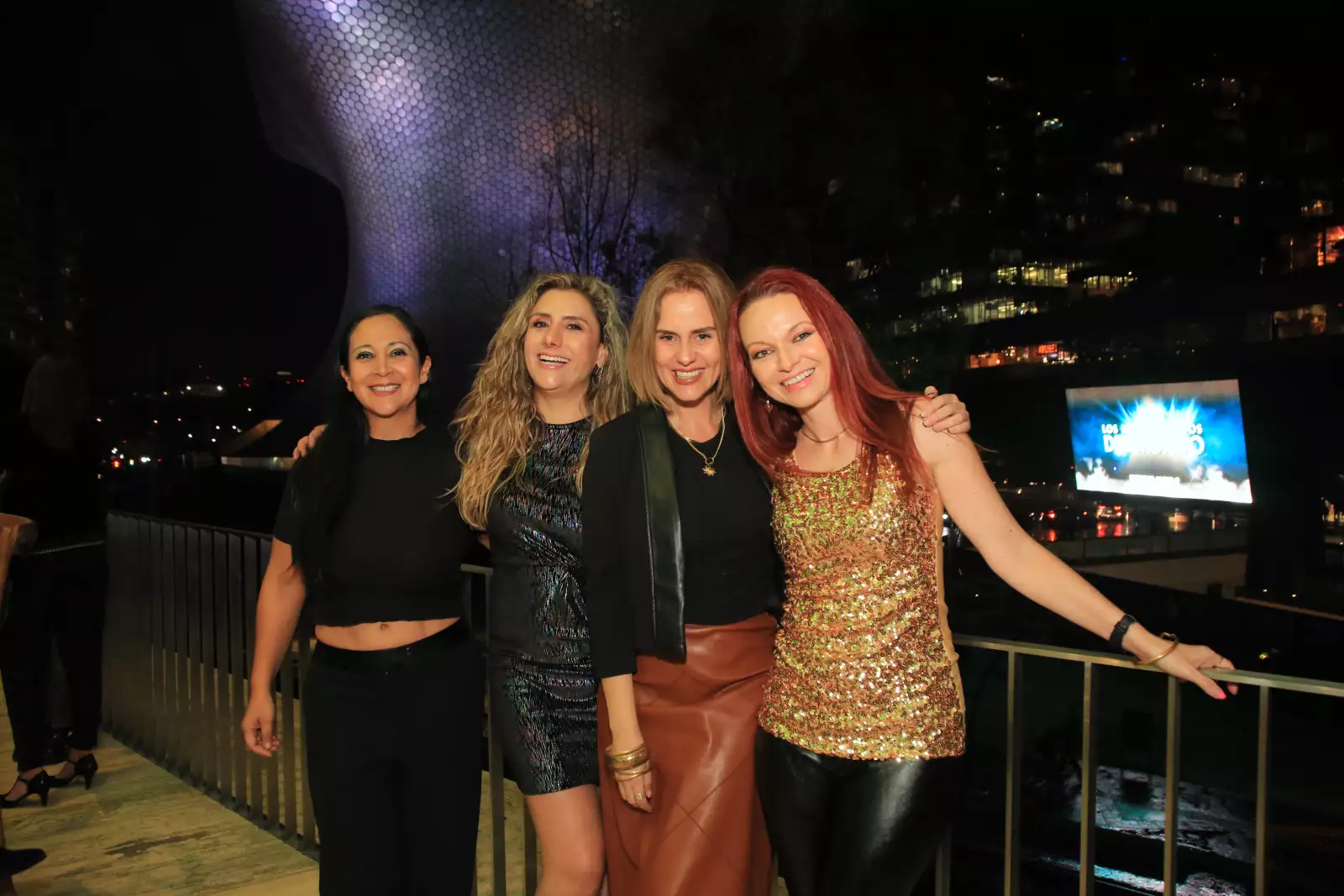 Lily Pérez , Tete Gil , Paola León y Dolly Mallet 