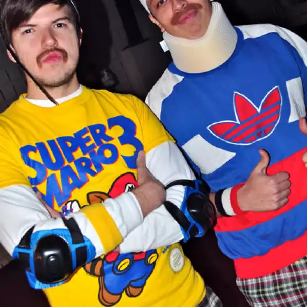 Jonathan Quiroga y Machel Aguilar