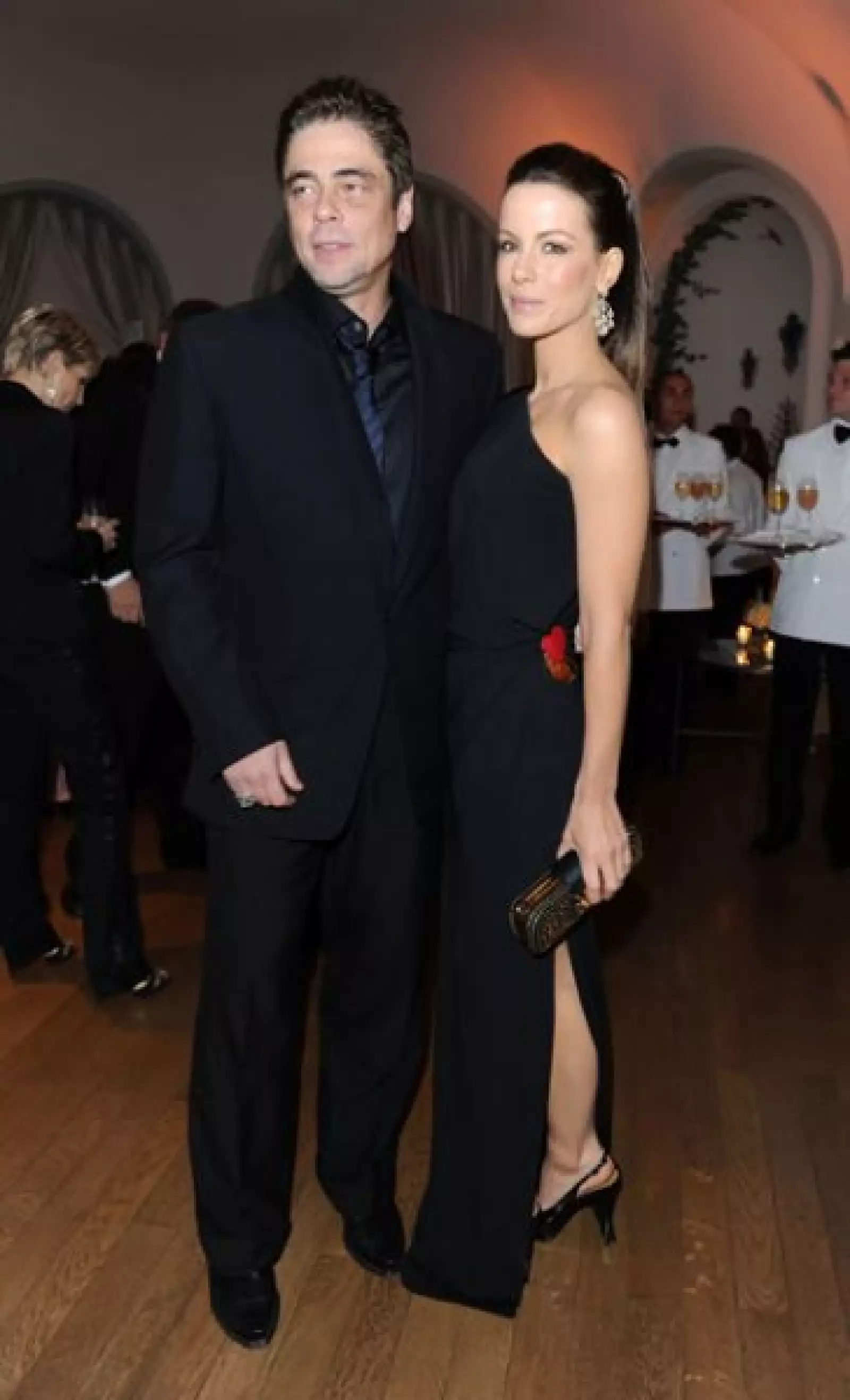 Benicio del Toro y Kate Beckinsale posaron juntos.