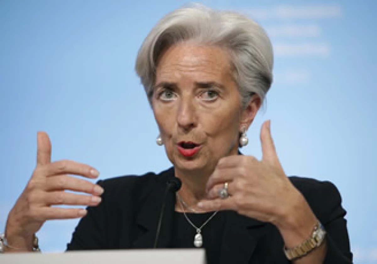 La ministra de Finanzas de Francia, Christine Lagarde, dijo que el G20 realizó un