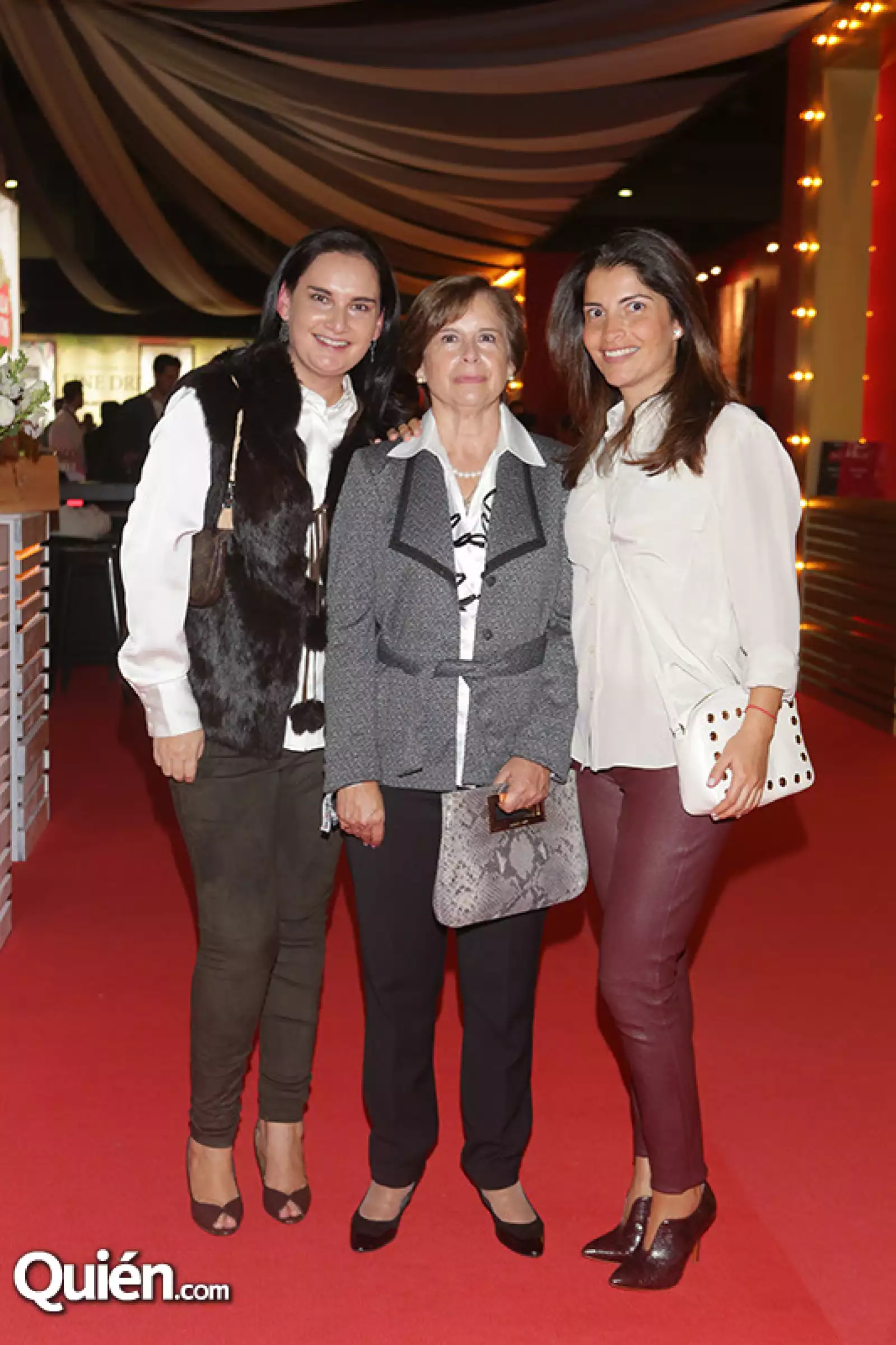 Adriana, Alma y Alejandra Vargas