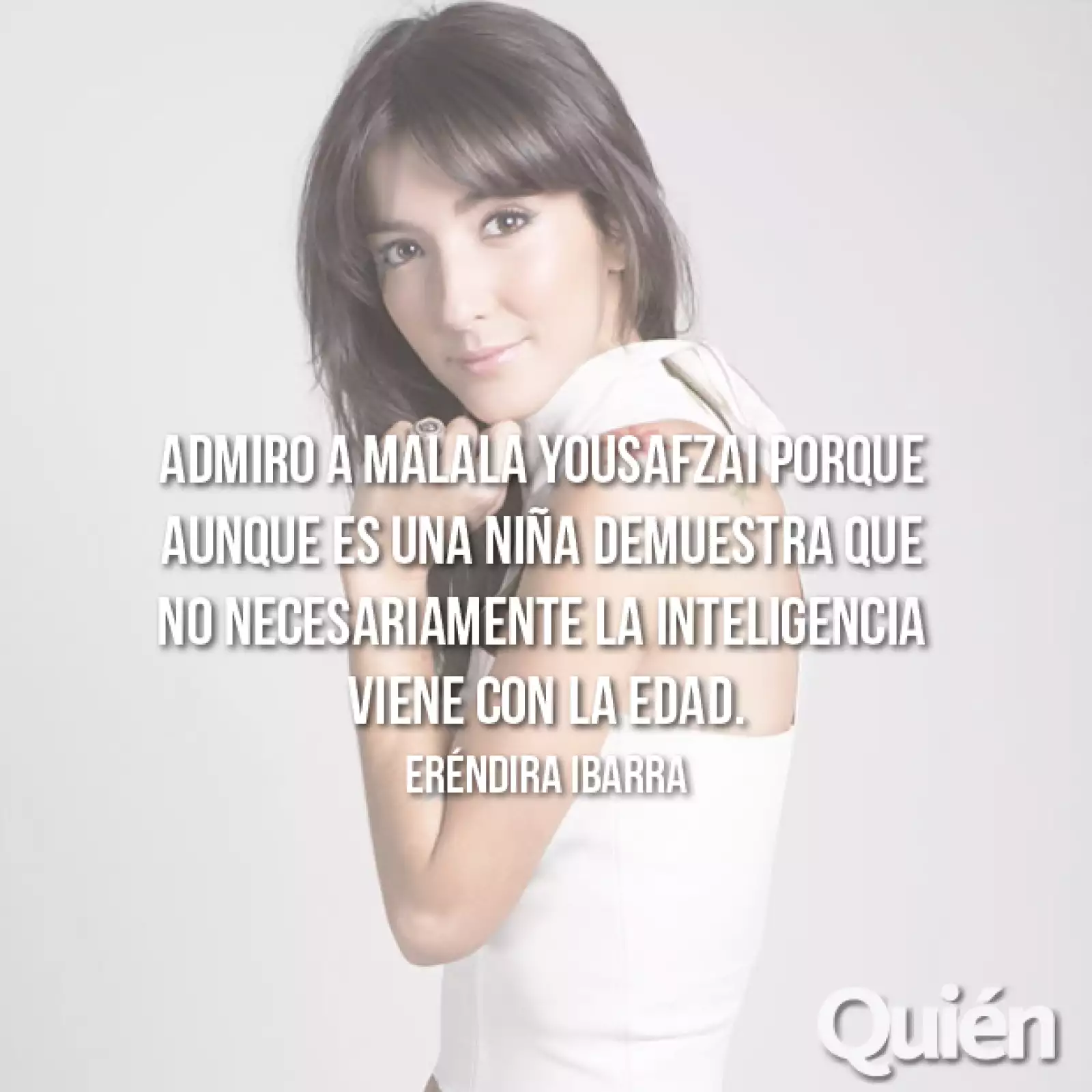 Eréndira Ibarra, actriz. Forma parte del elenco de la nueva serie de Netflix, Sense8, realizada por los hermanos Wachowski.