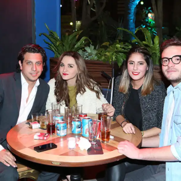 Carlos Beristain, Pamela Ponton, Paola Martínez y Martín Valdés