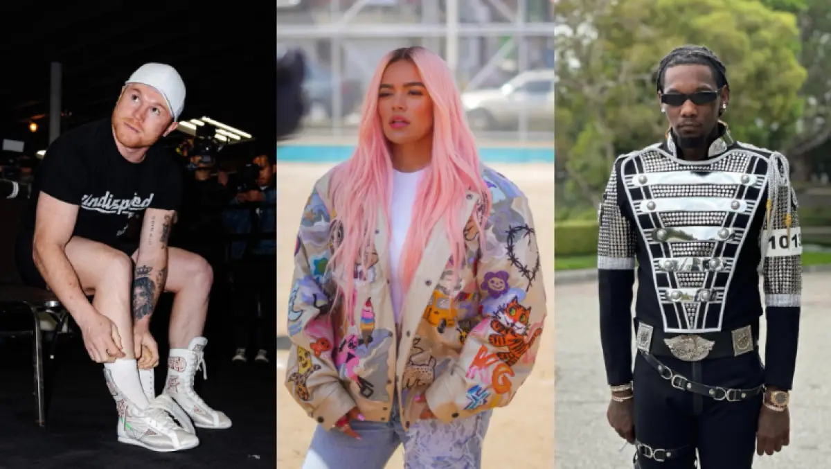 Diseñador Kiko Baez, de Tijuana, ha trabajado con Canelo, Karol G y Offset, entre otras celebridades.