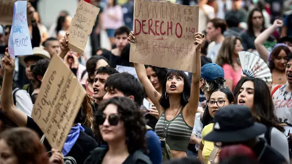 MEXICO-URBAN-GENTRIFICATION-PROTEST