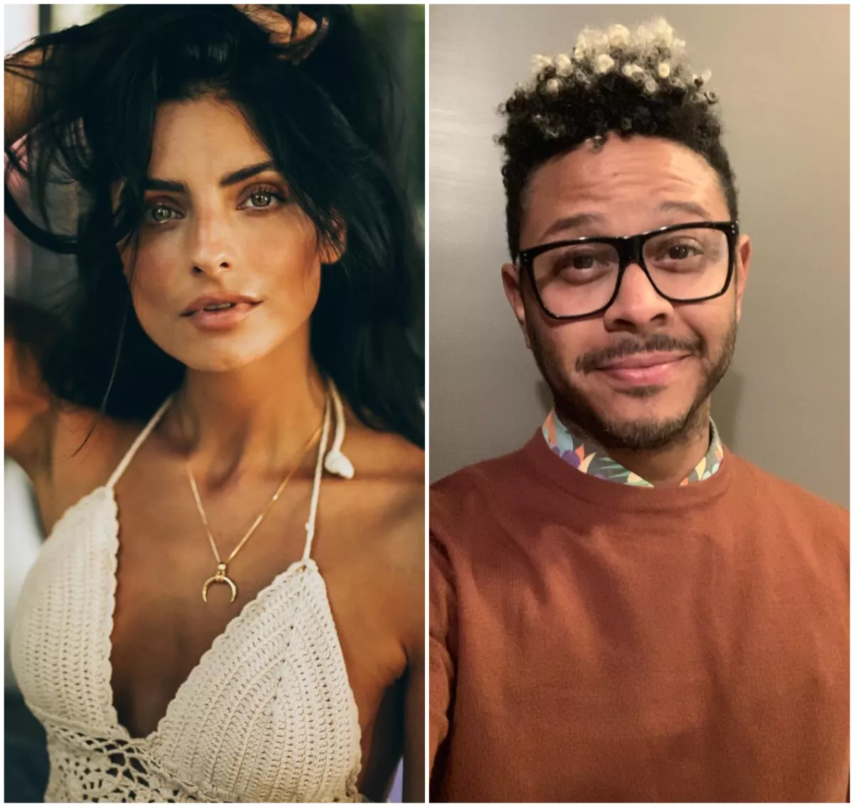 Aislinn Derbez y Kalimba.