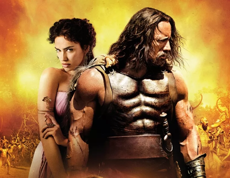 La novia de Cristiano Ronaldo engalana el póster de la película donde tendrá el rol principal junto a Dwayne Johnson.