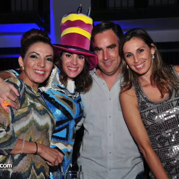 Johana Hernández, Sofía Fregoso, Eduardo Gortázar y Karina Michel