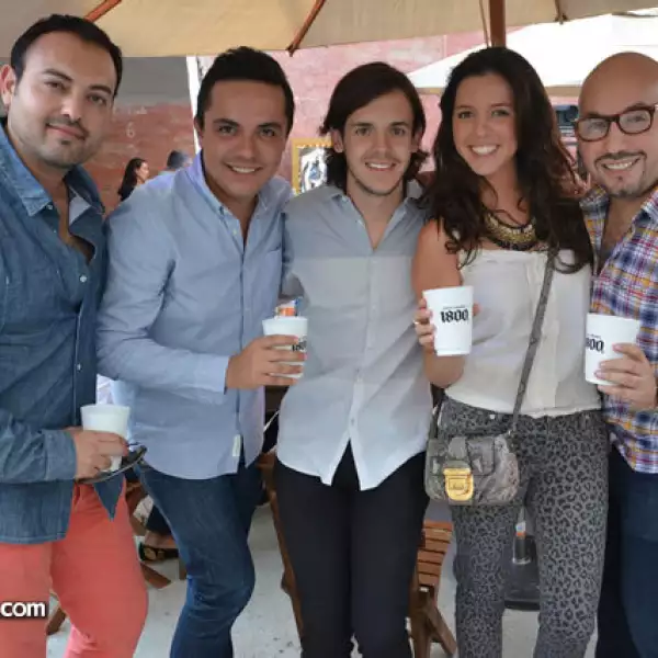 Abel Cortés, César Caudillo, Julio Sánchez, Mara Suero y Paulo Orendain