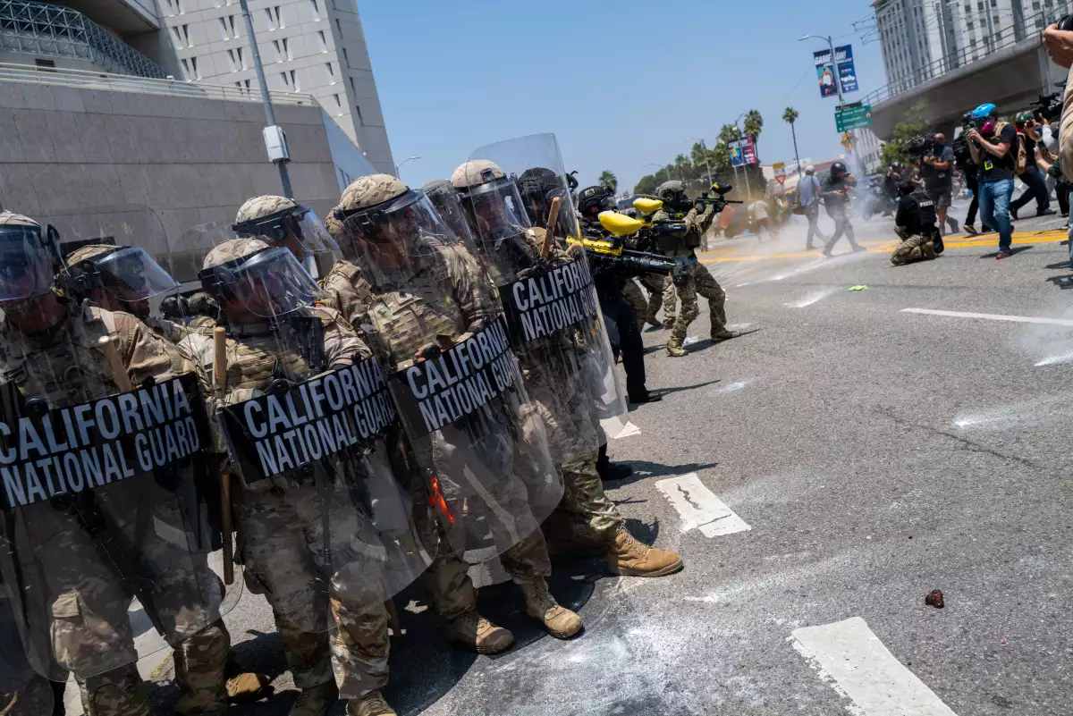 Protests Erupt In L.A. County, Sparked By Federal Immigration Raids