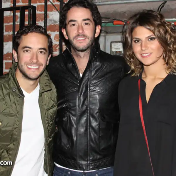 Nacho Armida, Alejandro Morera y Andrea Aboumrad