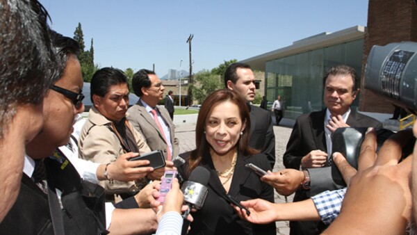 Josefina Vázquez Mota fue de los blanquiazules que acudieron a la ceremonia.