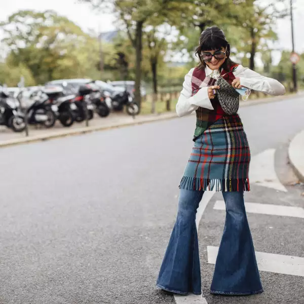 Compras pantalones acampanados