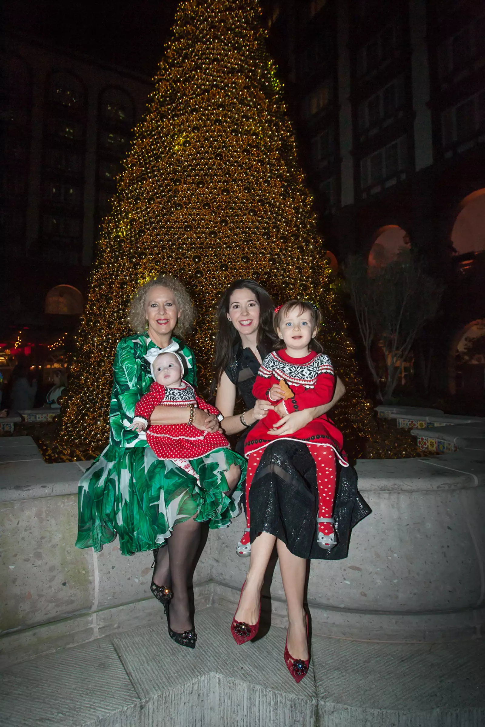 Encendido del Árbol de Navidad del Four Seasons