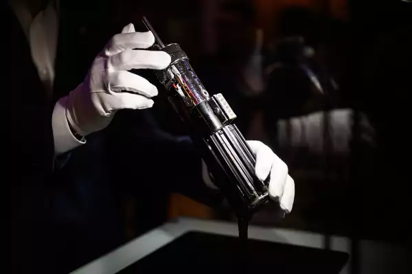 Darth Vader's Lightsaber Among Iconic Film Memorabilia Going To Auction