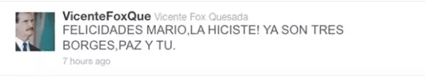 El ex presidente de México metió la pata cuando le dio el Premio Nobel a Jorge Luis Borges.