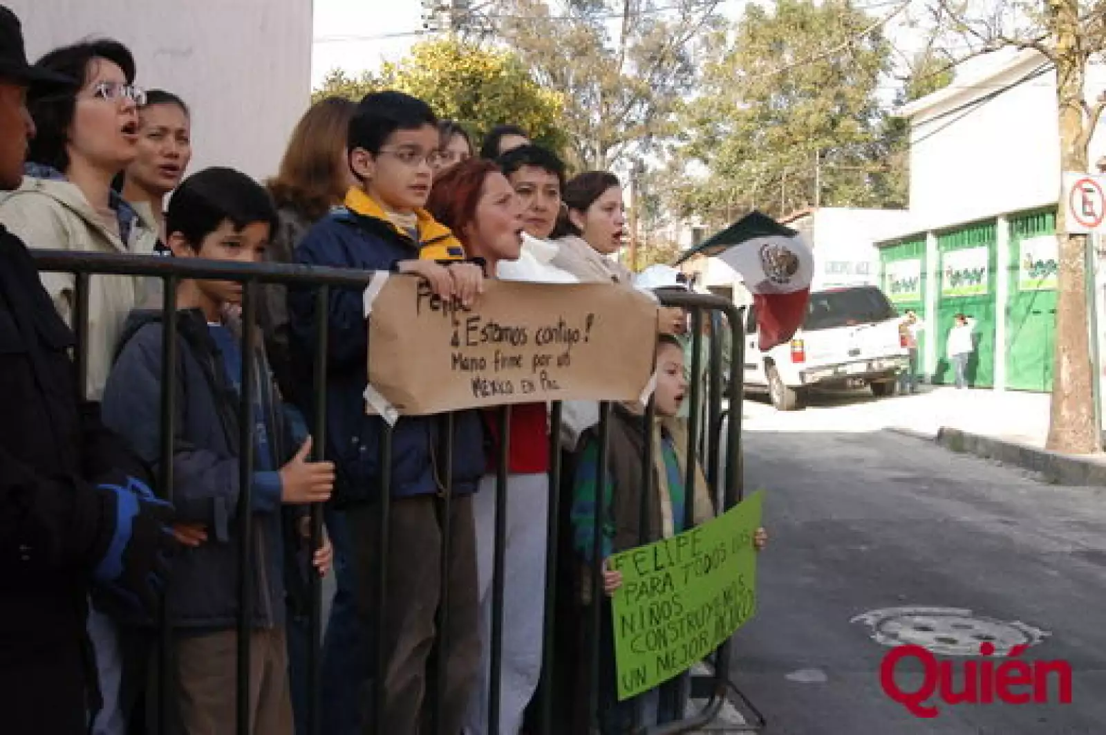 Vecinos de Felipe Calderón