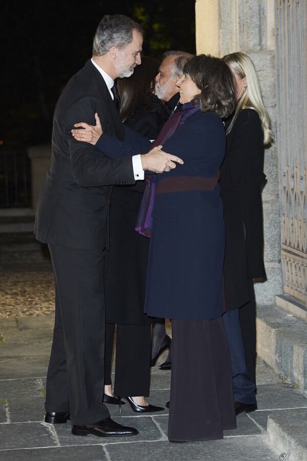 Spanish Royals Attend Placido Arango's Funeral