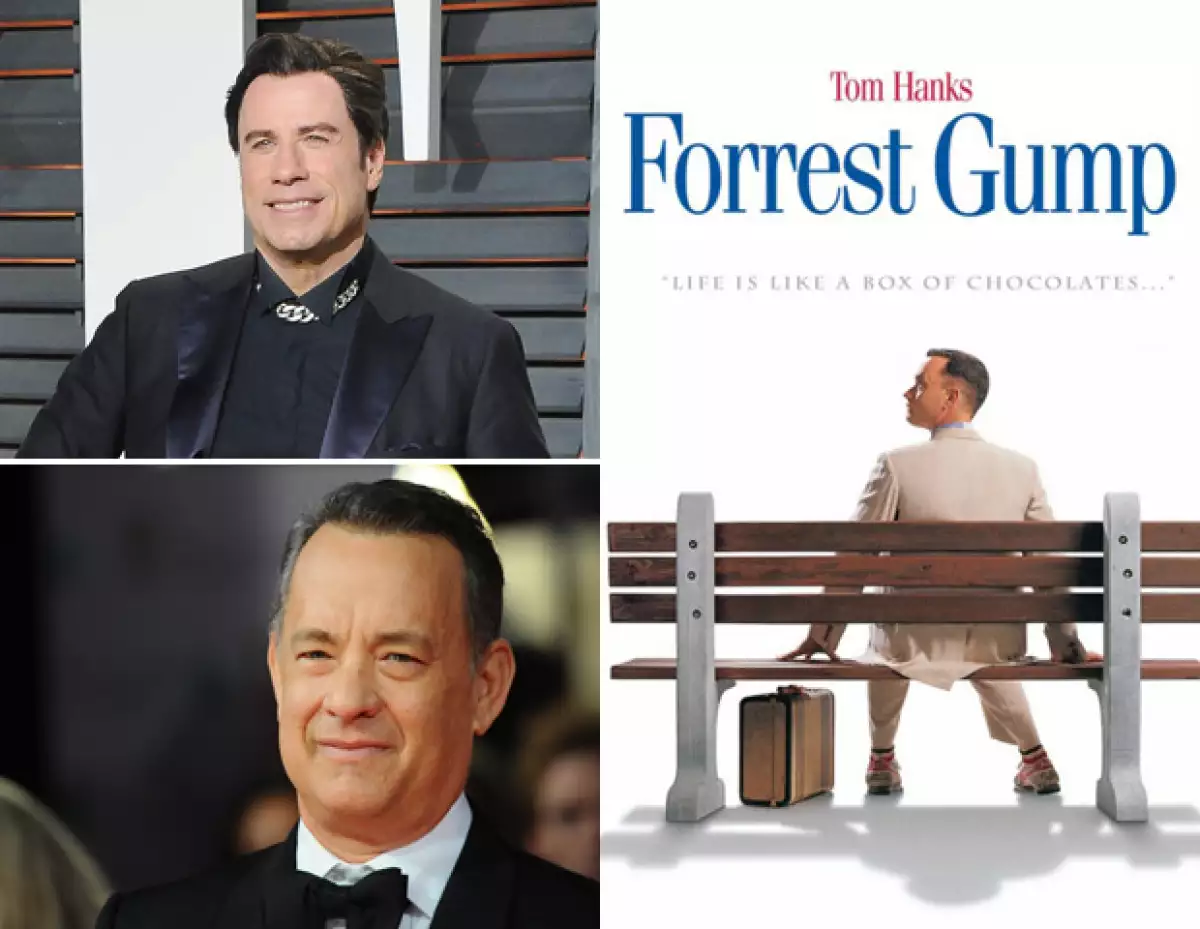 John Travolta rechazó Forrest Gump, película que le otorgó el Oscar a Tom Hanks