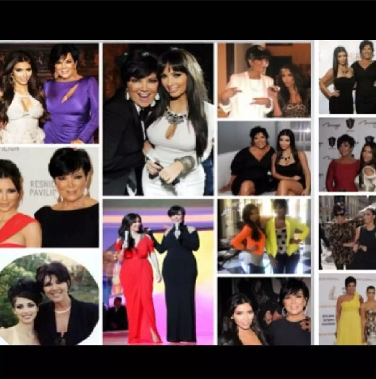 Kim Kardashian y Kris Jenner.